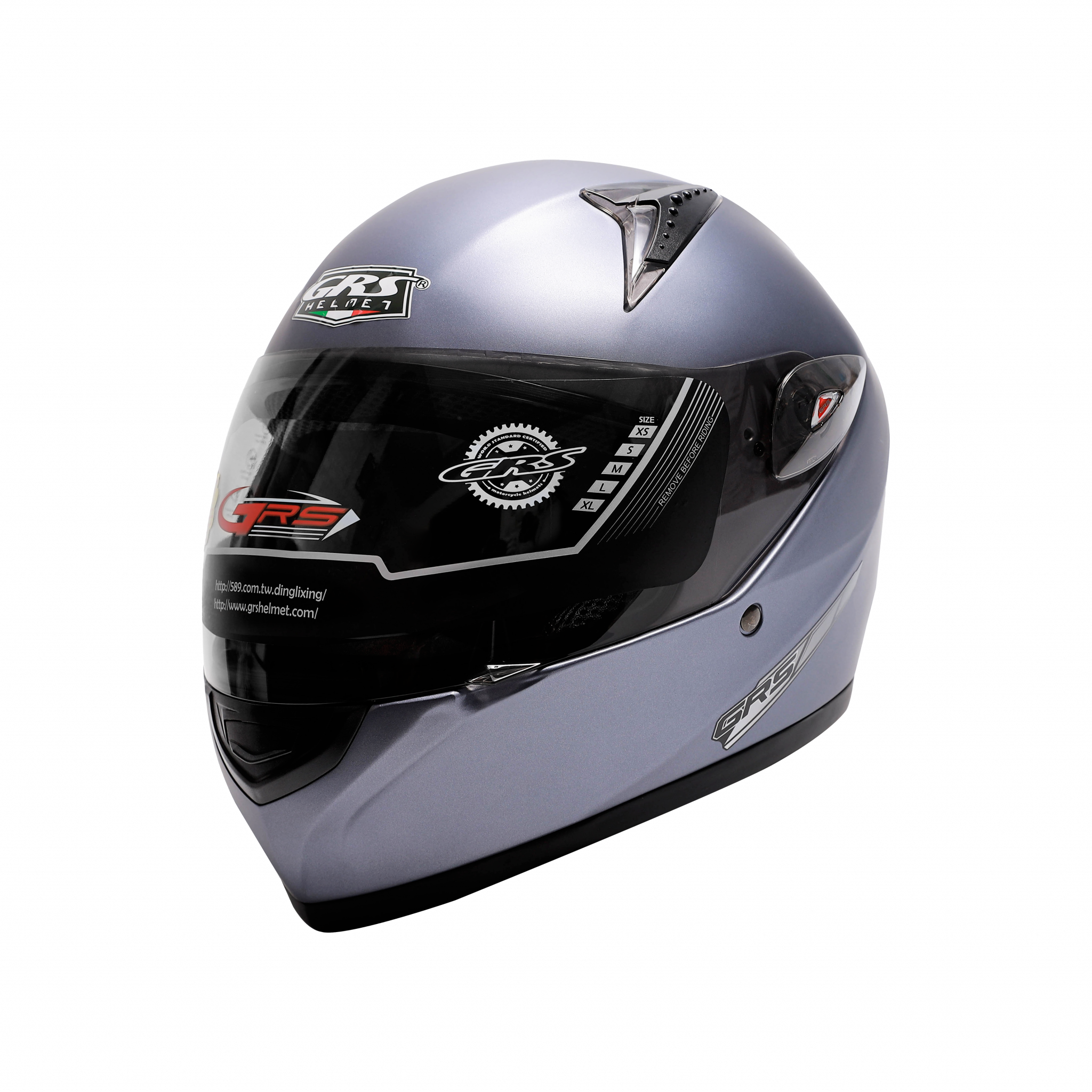 GRS-801K Trơn FULLFACE 2 KÍNH 