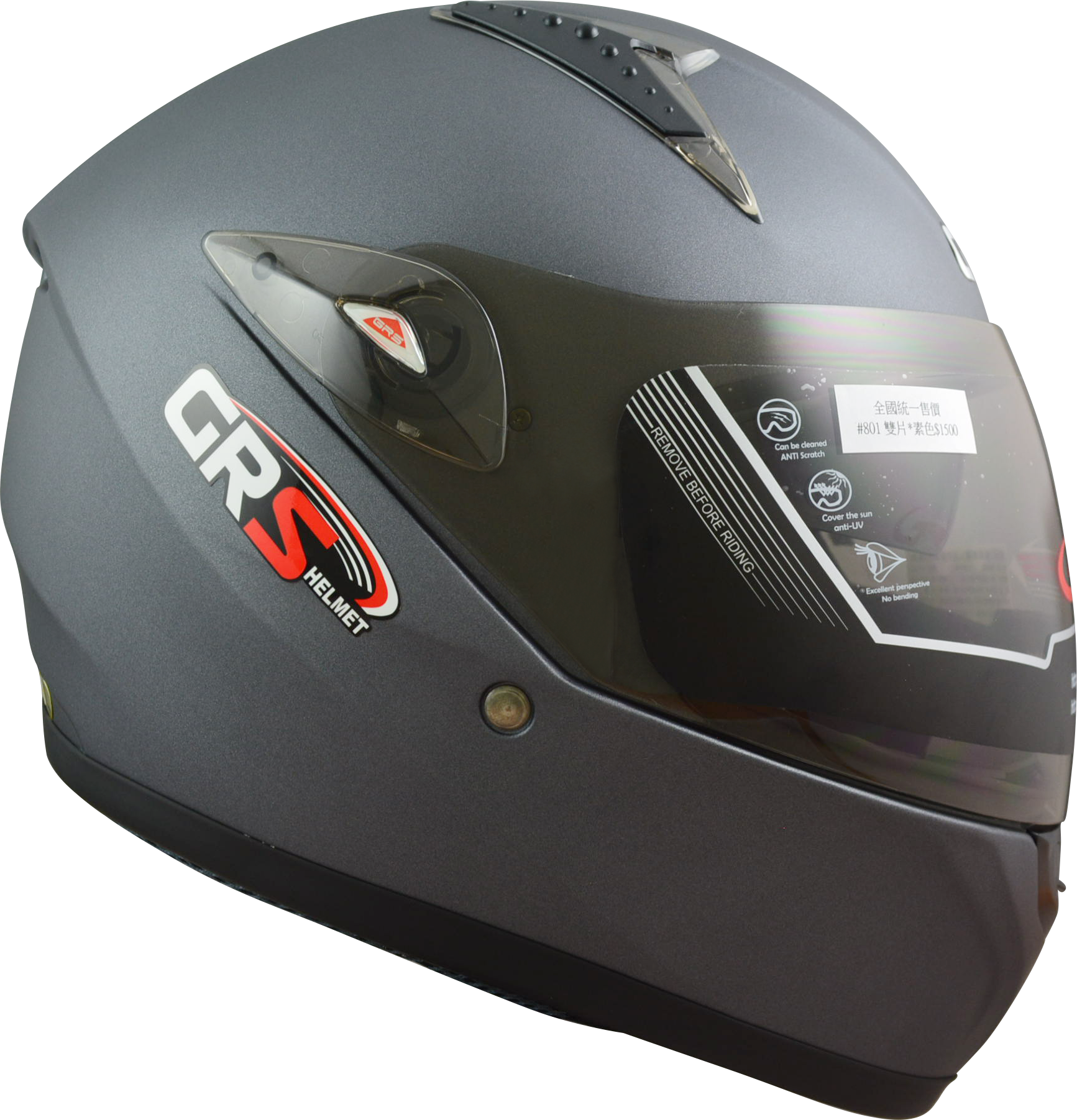 GRS A801 FULLFACE 2 KÍNH MÀU